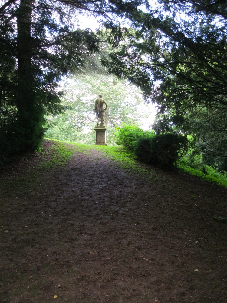 Grove leading to Statue of Apollo