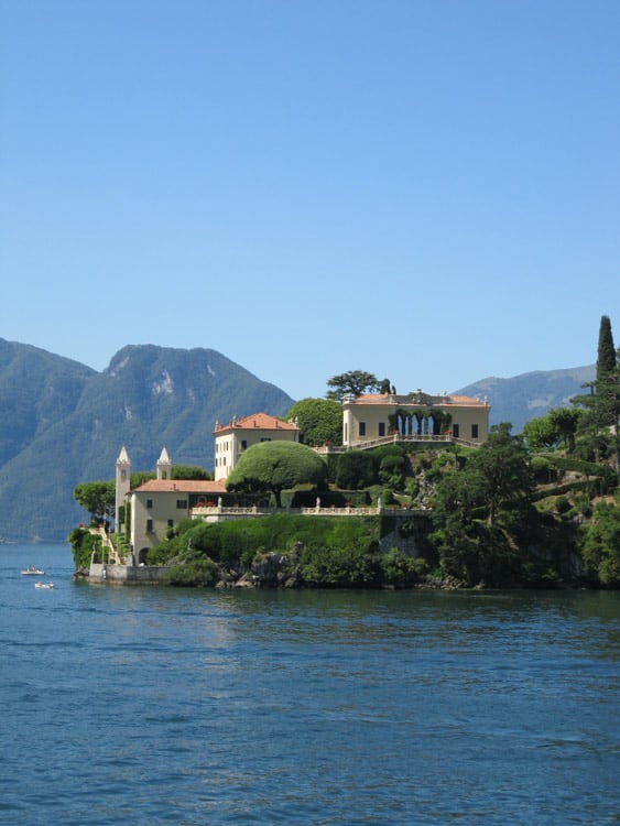 Villa del Balbianello from the Como ferry