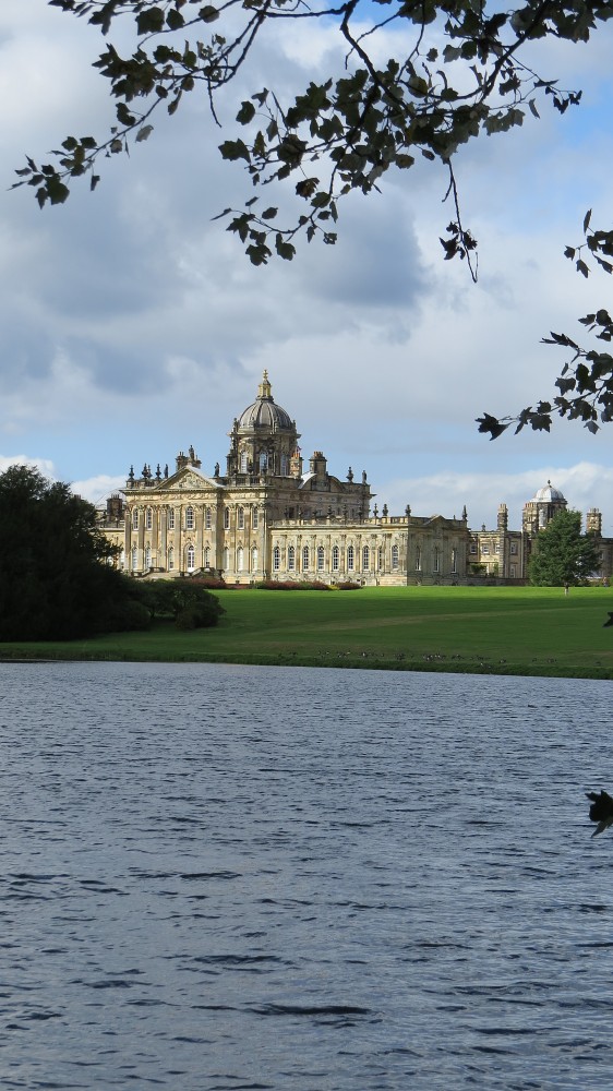 Castle Howard viewed over the South Lake