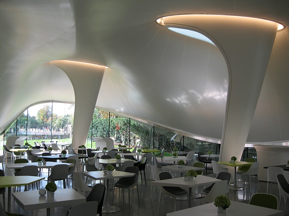 Interior of the Magazine Restaurant