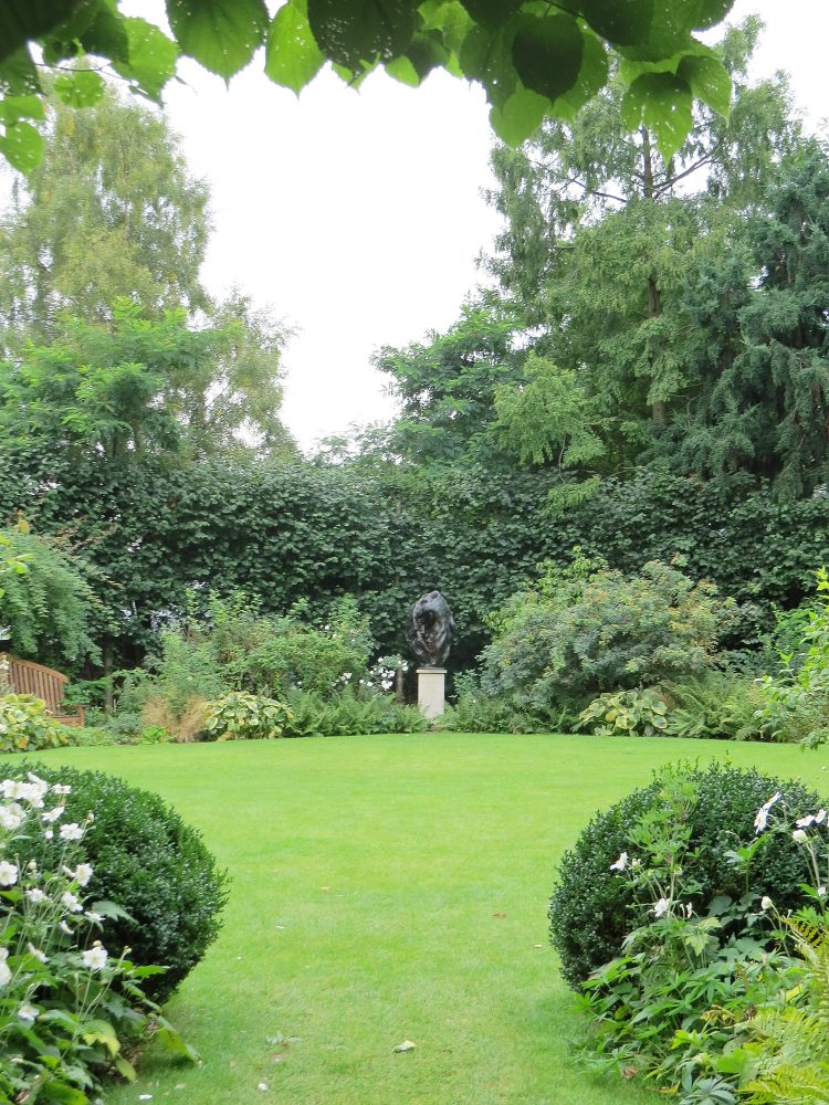 View Across the Oval Garden