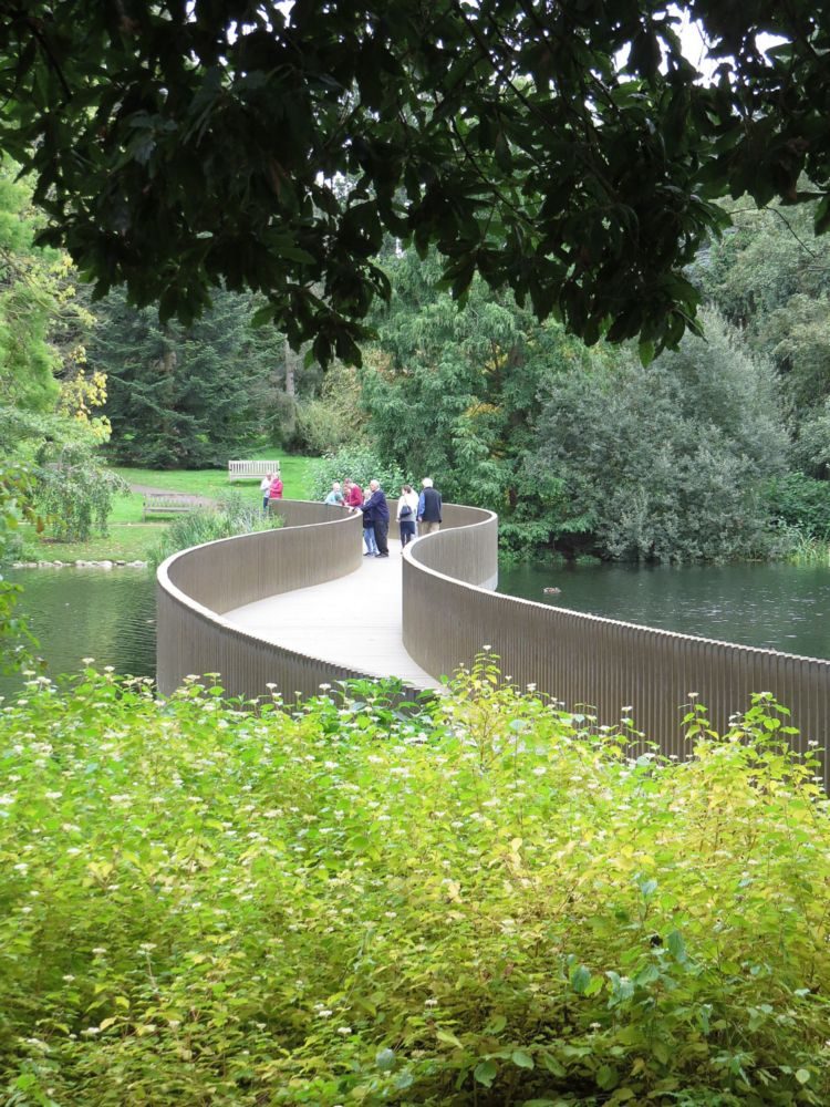 March – The Sackler Crossing, and also the Henry Moore Sculpture and daffodil and crocus plantings