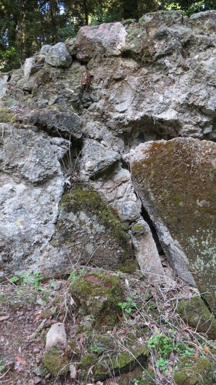 Natural rock formation or altered by man?