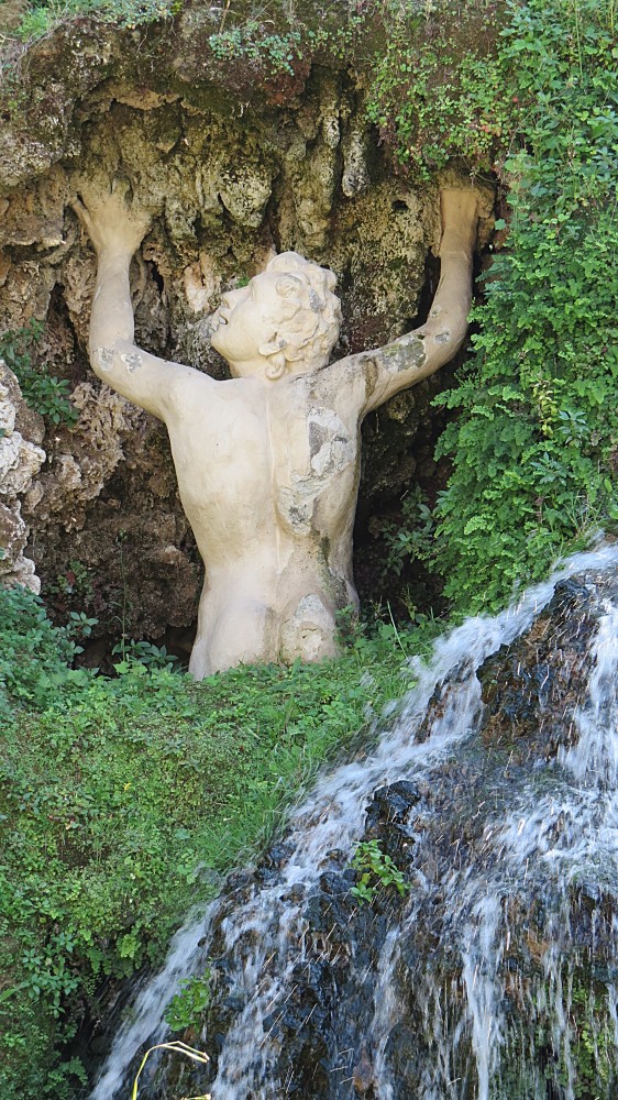 Detail of the Rometta Fountain