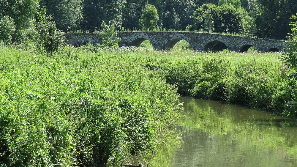 The Medieval Bridge over the River Anqueil