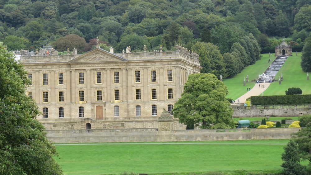 Chatsworth House from the River Derwent