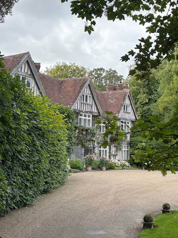 The Tudor Front Facade
